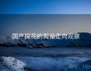 国产探花的舆论走向观察