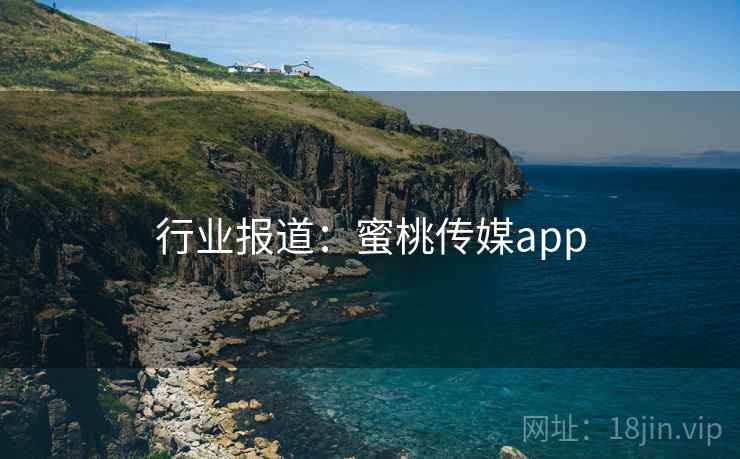 行业报道：蜜桃传媒app
