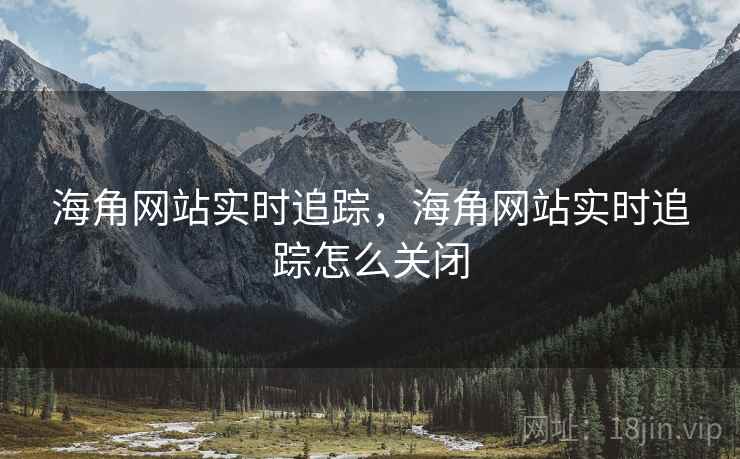 海角网站实时追踪，海角网站实时追踪怎么关闭