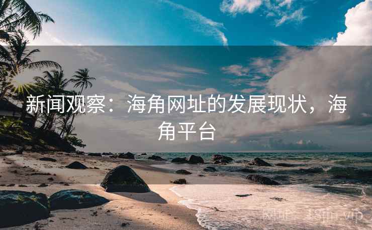 新闻观察：海角网址的发展现状，海角平台