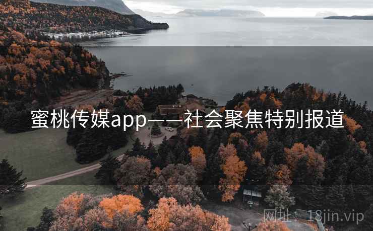 蜜桃传媒app——社会聚焦特别报道